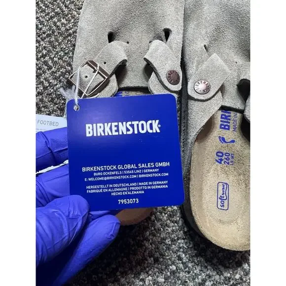 Birkenstock Boston BS Taupe Narrow Fit Womens 9 (US), Mens 7 (US), New - Picture 2 of 12